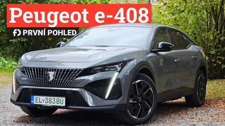 Jaký je stylový Peugeot 408 v elektrické verzi?