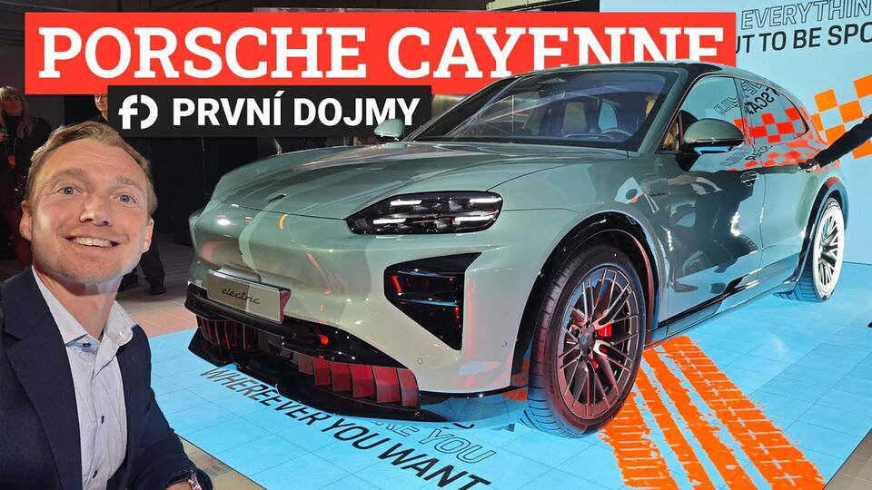 Elektrický Cayenne v Praze! Podívejte se na totální vrchol německé produkce