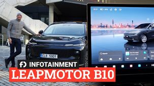 Levný Leapmotor B10 vás ohromí funkcemi infotainmentu