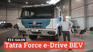 Plně elektrický pracant tuzemské Tatry je tu!