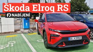 Jak rychle se skutečně nabíjí vrcholná Škoda Elroq RS?