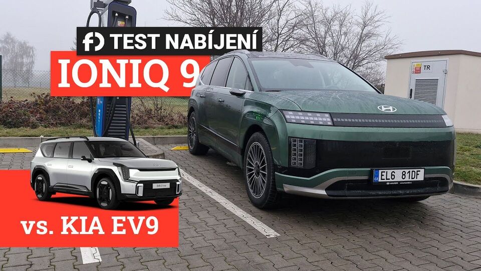 Jak rychle se nabíjí obří Hyundai IONIQ 9 vs. KIA EV9?
