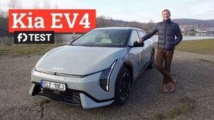 Kia EV4. Dvě verze, jeden test