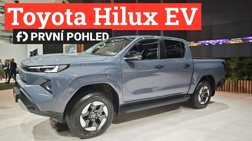 Legendární Toyota Hilux konečně jako elektromobil