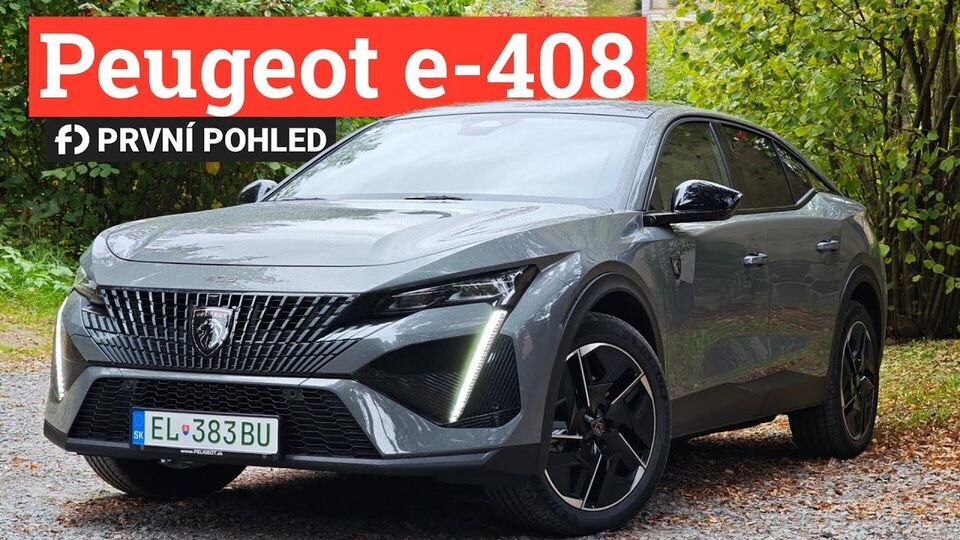 Jaký je stylový Peugeot 408 v elektrické verzi?