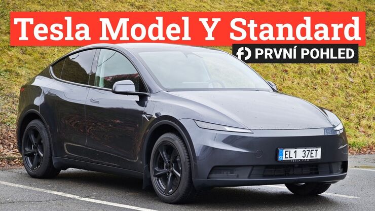 Co vše (ne)nabízí Tesla Model Y Standard?