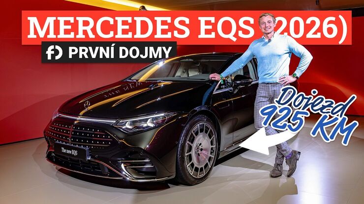 Nový Mercedes-Benz EQS: dojezd 925 km a extrémní luxus