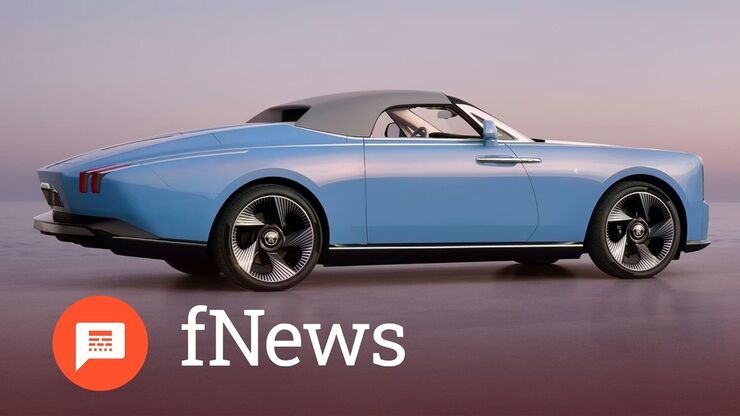 fNews #350 – Kabriolet Rolls-Royce Nightingale bude krásný, luxusní a nedostupný