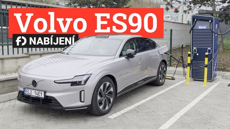 Jak rychle se nabíjí vlajkové Volvo ES90?