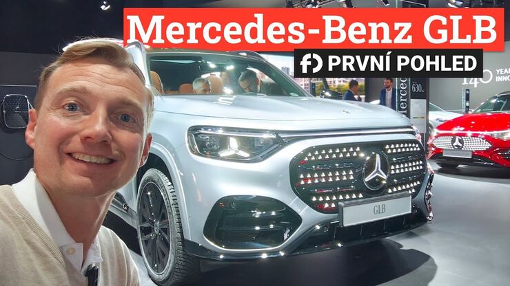 Sedmimístný Mercedes-Benz GLB přináší dlouhý dojezd a rychlé nabíjení