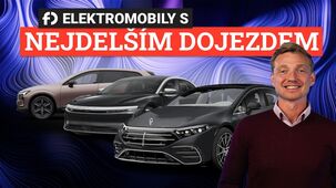 Dojezd elektromobilů bez problému! Tahle auta ujedou nejvíc