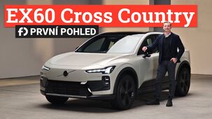 Volvo EX60 ve verzi Cross Country se terénu nezalekne