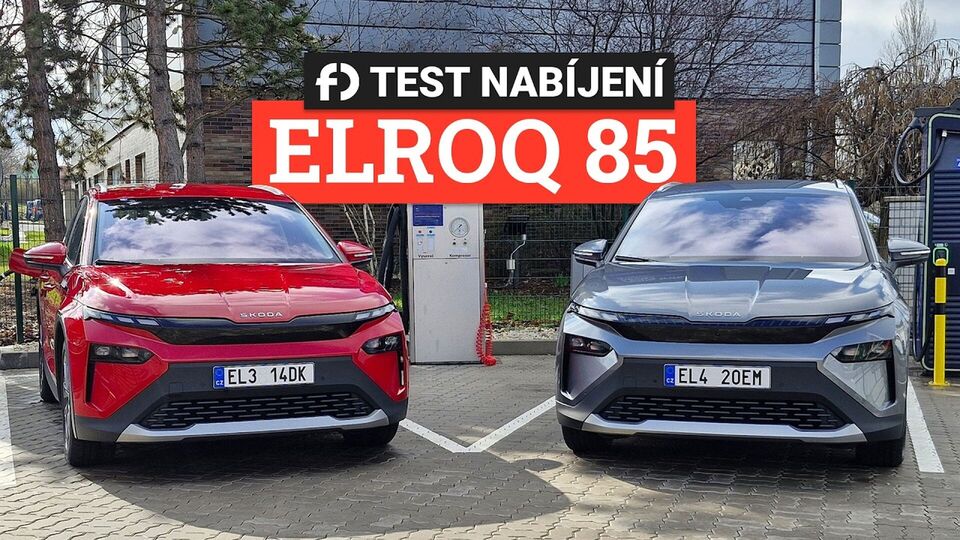 Škoda Elroq 85 vs. Elroq 85. Nabíjí se lépe s baterií LG nebo CATL?