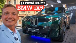 BMW iX5 má gigantickou baterii a luxusní interiér, podívejte se