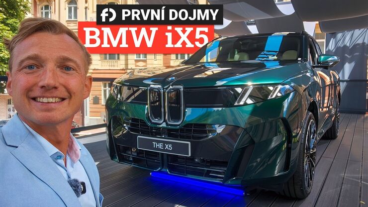 BMW iX5 má gigantickou baterii a luxusní interiér, podívejte se