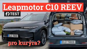 Leapmotor C10 REEV jako auto pro kurýra?