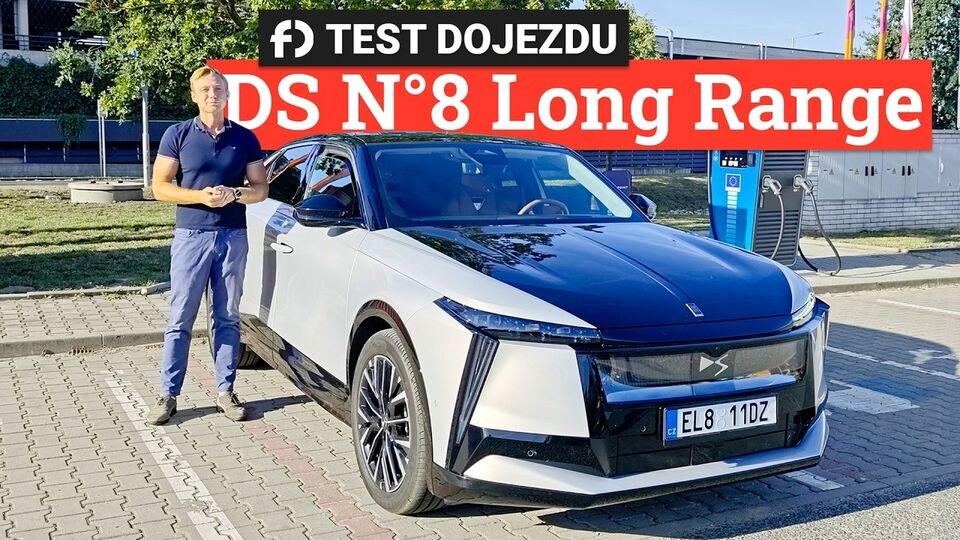 Kolik ujede DS N°8 Long Range po dálnici? Patří k nejlepším!