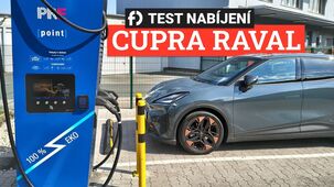 Cupra Raval – test nabíjení
