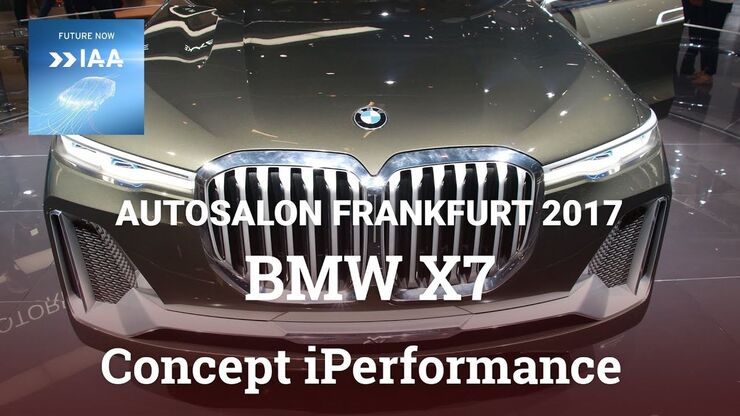 BMW X7 Concept iPerformance – Autosalon Frankfurt 201