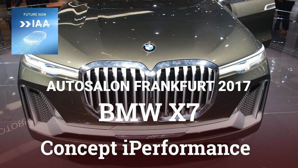BMW X7 Concept iPerformance – Autosalon Frankfurt 201
