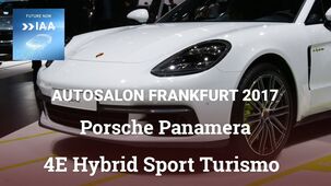 Porsche Panamera 4E Hybrid Sport Turismo – Autosalon Frankfurt 2017