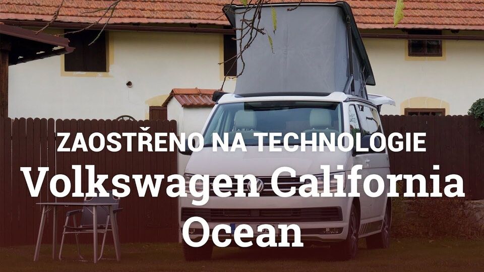 Volkswagen California Ocean (zaostřeno na technologie)