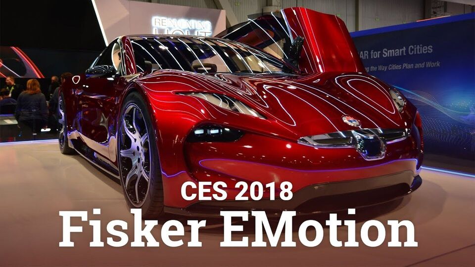 Fisker EMotion – CES 2018