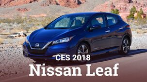 V USA jsme poprvé projeli nový Nissan Leaf – CES 2018