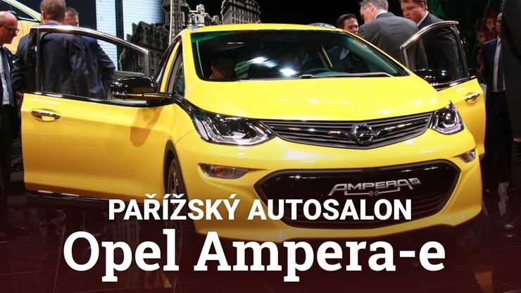 Opel Ampera-e (pařížský autosalon 2016)