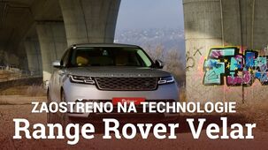Range Rover Velar (zaostřeno na technologie)