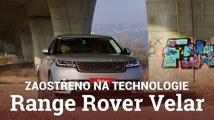 Range Rover Velar (zaostřeno na technologie)