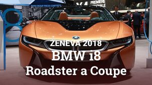 BMW i8 Roadster a Coupe – Autosalon Ženeva 2018