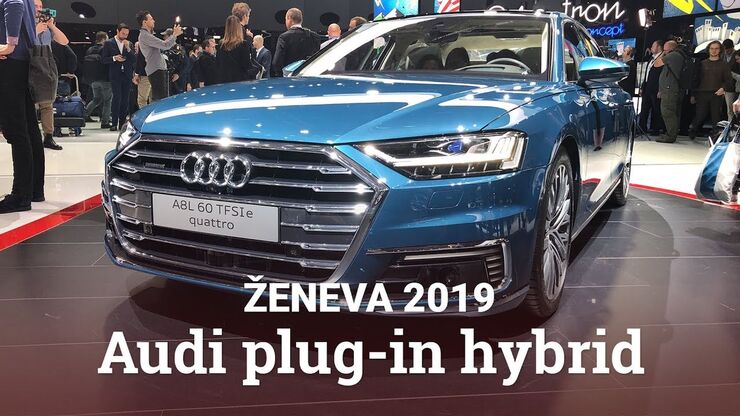 Audi do Ženevy přivezlo čtyři plug-in hybridy s vysokým výkonem