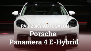 Porsche Panamera 4 E-Hybrid – pařížský autosalon 2016