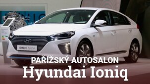 Hyundai Ioniq – pařížský autosalon 2016