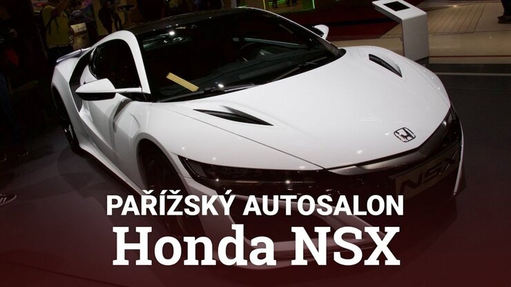 Honda NSX – pařížský autosalon 2016