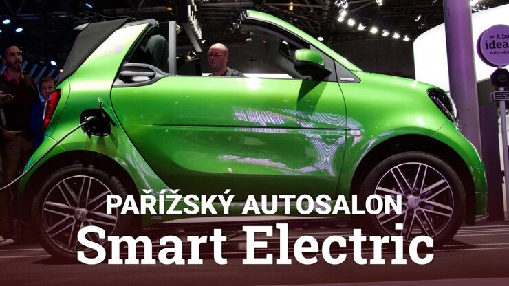 Smart Electric – pařížský autosalon 2016