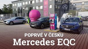 Mercedes EQC - poprvé na českých silnicích