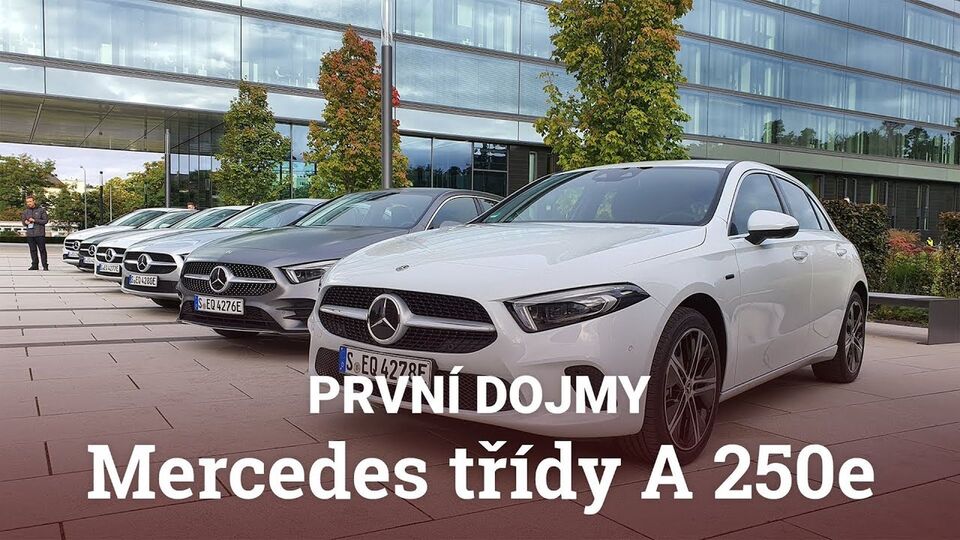 Poprvé za volantem plug-in hybridního Mercedesu třídy A
