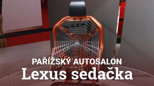 Lexus sedačka – pařížský autosalon 2016