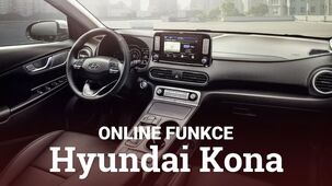 Test on-line funkcí elektromobilu Hyundai Kona