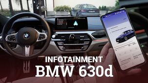 Aplikace My BMW a infotainment BMW 630d
