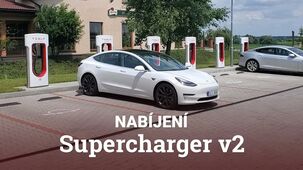 Jak rychle se Tesla Model 3 nabije na Superchargeru v2?