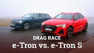 Drag Race: o kolik je rychlejší e-Tron S než e-Tron?