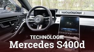 Mercedes S400d kombinuje luxus a technologie