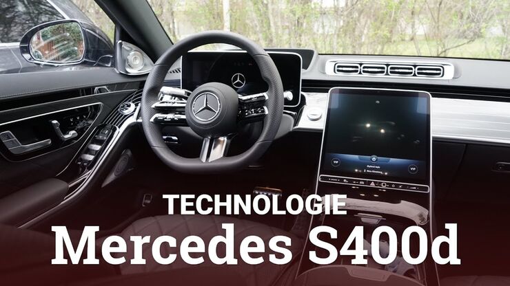 Mercedes S400d kombinuje luxus a technologie