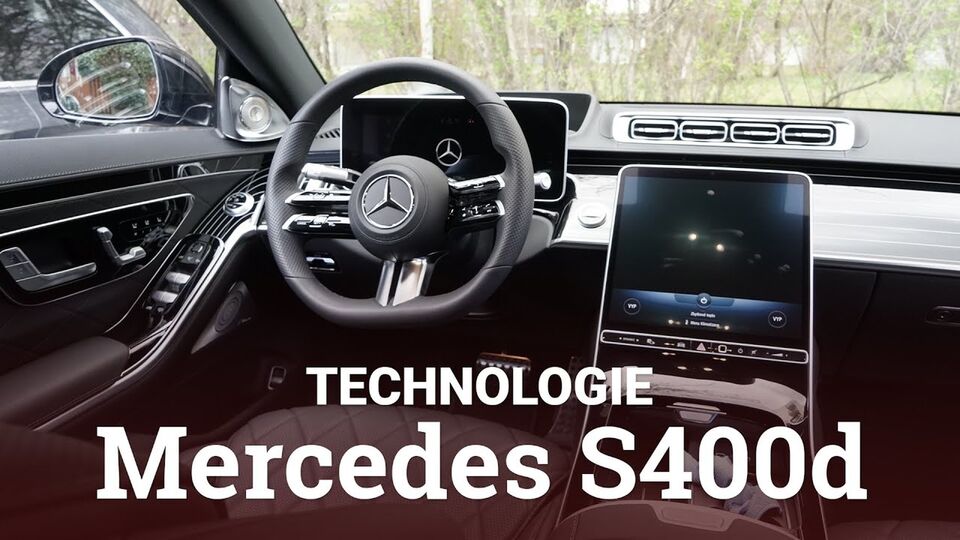 Mercedes S400d kombinuje luxus a technologie