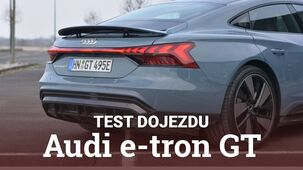 Audi e-tron GT – test dojezdu