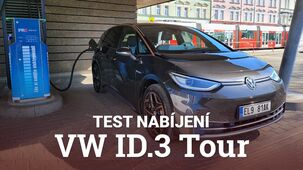 Volkswagen ID.3 Tour – test nabíjení