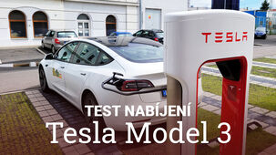 Jak rychle se ve skutečnosti nabíjí Tesla Model 3?